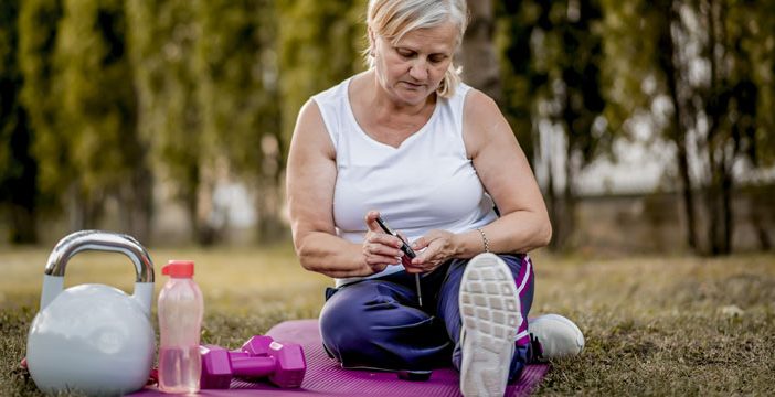 blood control and exercise