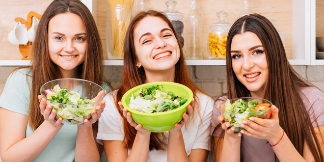young adults healthy food