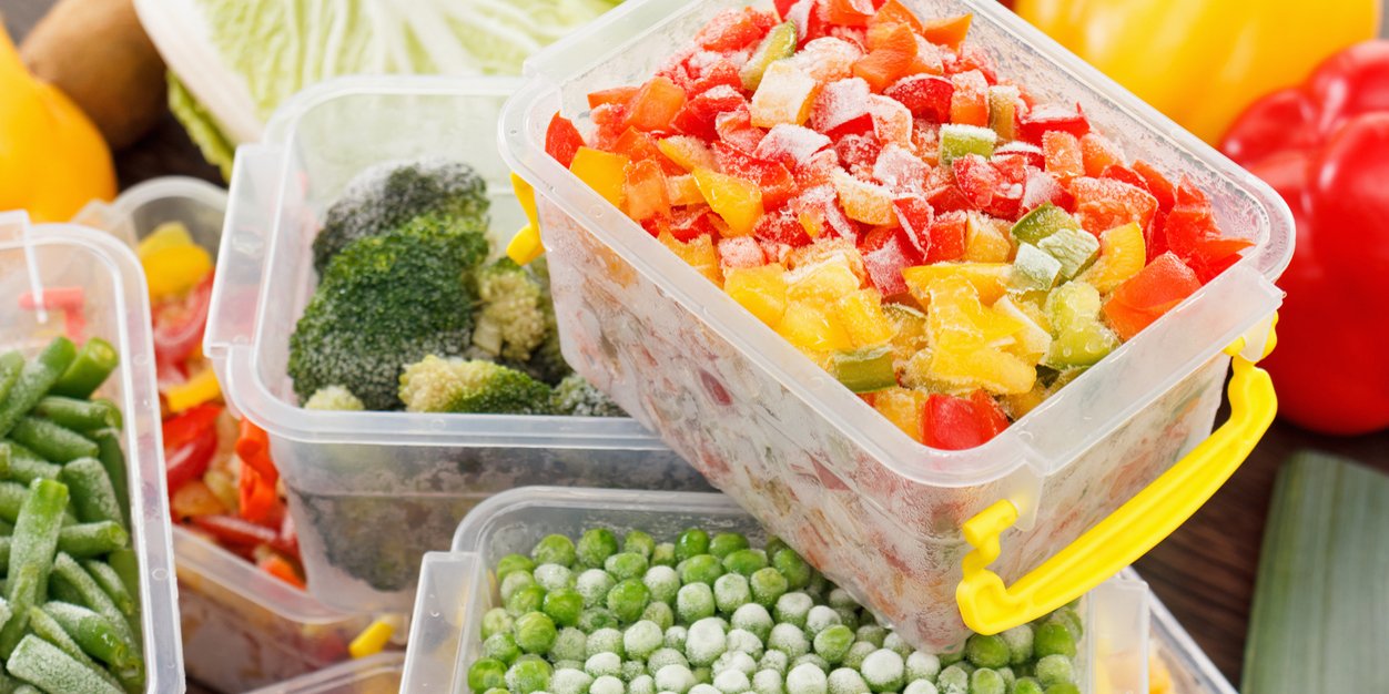 Stocking up with healthy foods