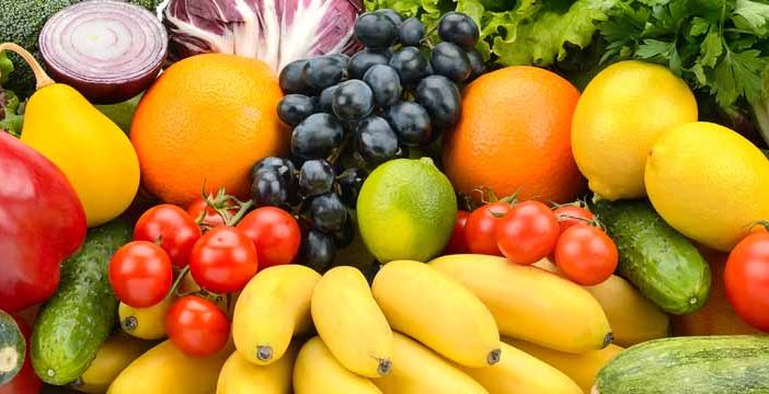fruits and veggies