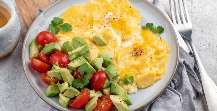 scrambled eggs