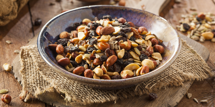 Raw Organic Homemade Trail Mix