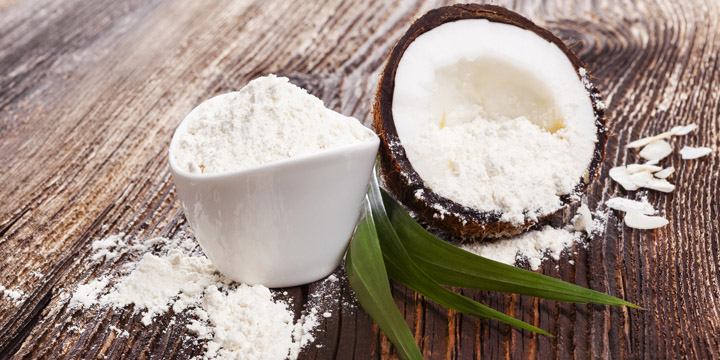 Fresh coconut flour