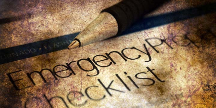 Diabetes emergency plan checklist