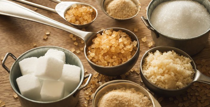 different types of sugar