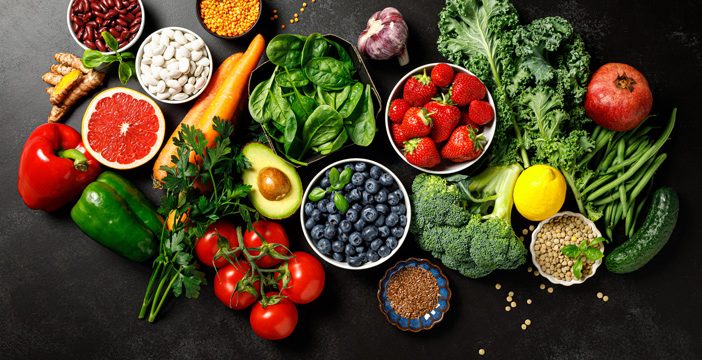 fruit and veggies