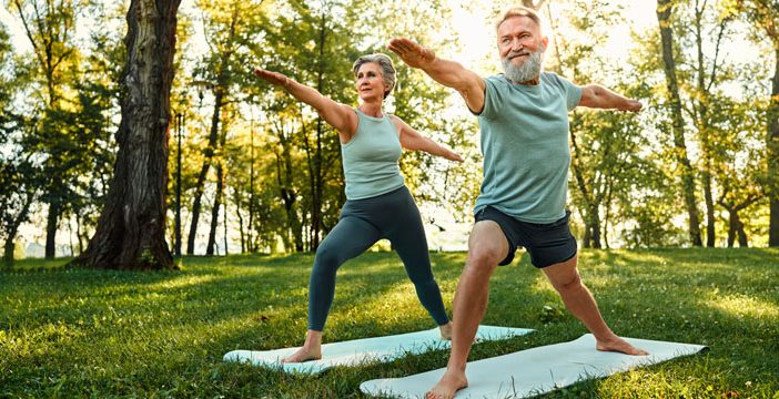 balance yoga exercise